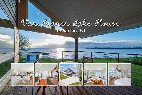 Van Laanen Lake House - Luxury Bayfront Home with Canoe & Lambeau Views - Best Hotels in Wisconsin