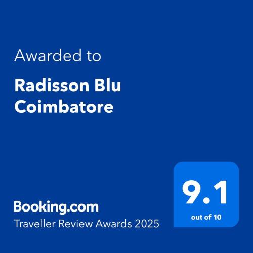 Radisson Blu Coimbatore - Best Marriott International Hotels in India