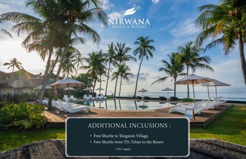 Nirwana Beach & Resort - Best Hotels with Free Breakfast in Bali