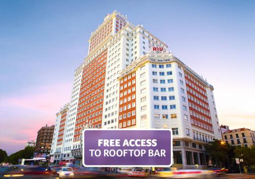 Riu Plaza España - Best Pool Hotels in Madrid